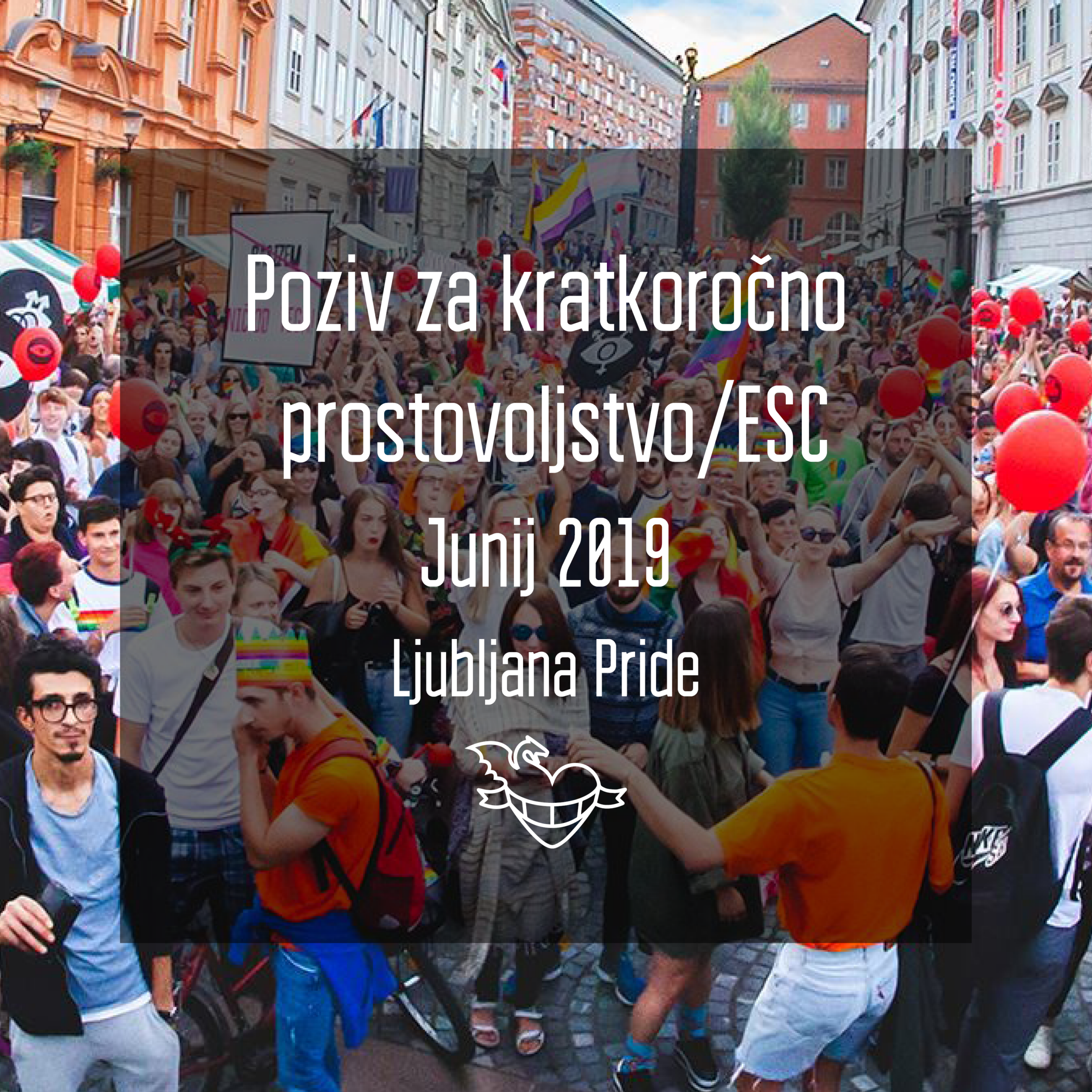 Poziv za kratkoročno prostovoljstvo/ESE | junij 2019