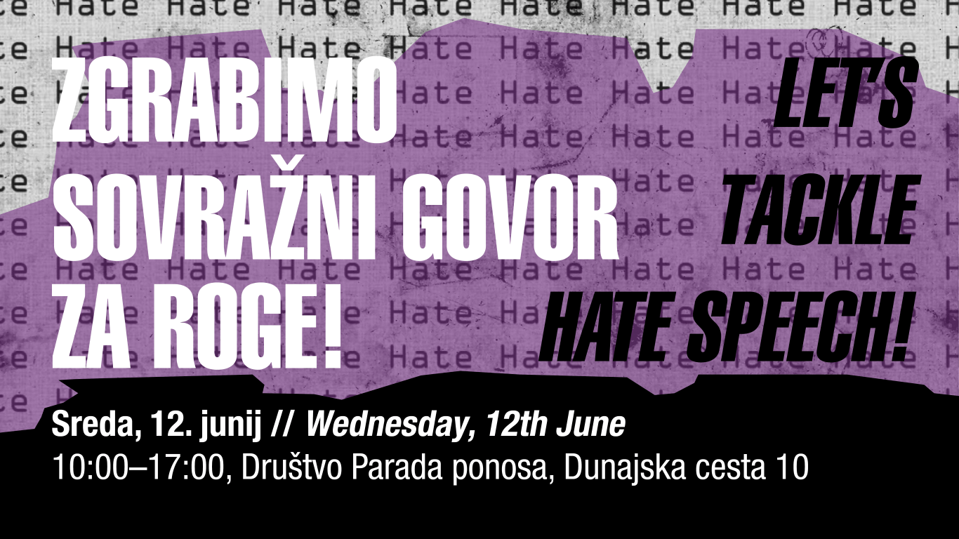 Delavnica: Zgrabimo sovražni govor za roge!