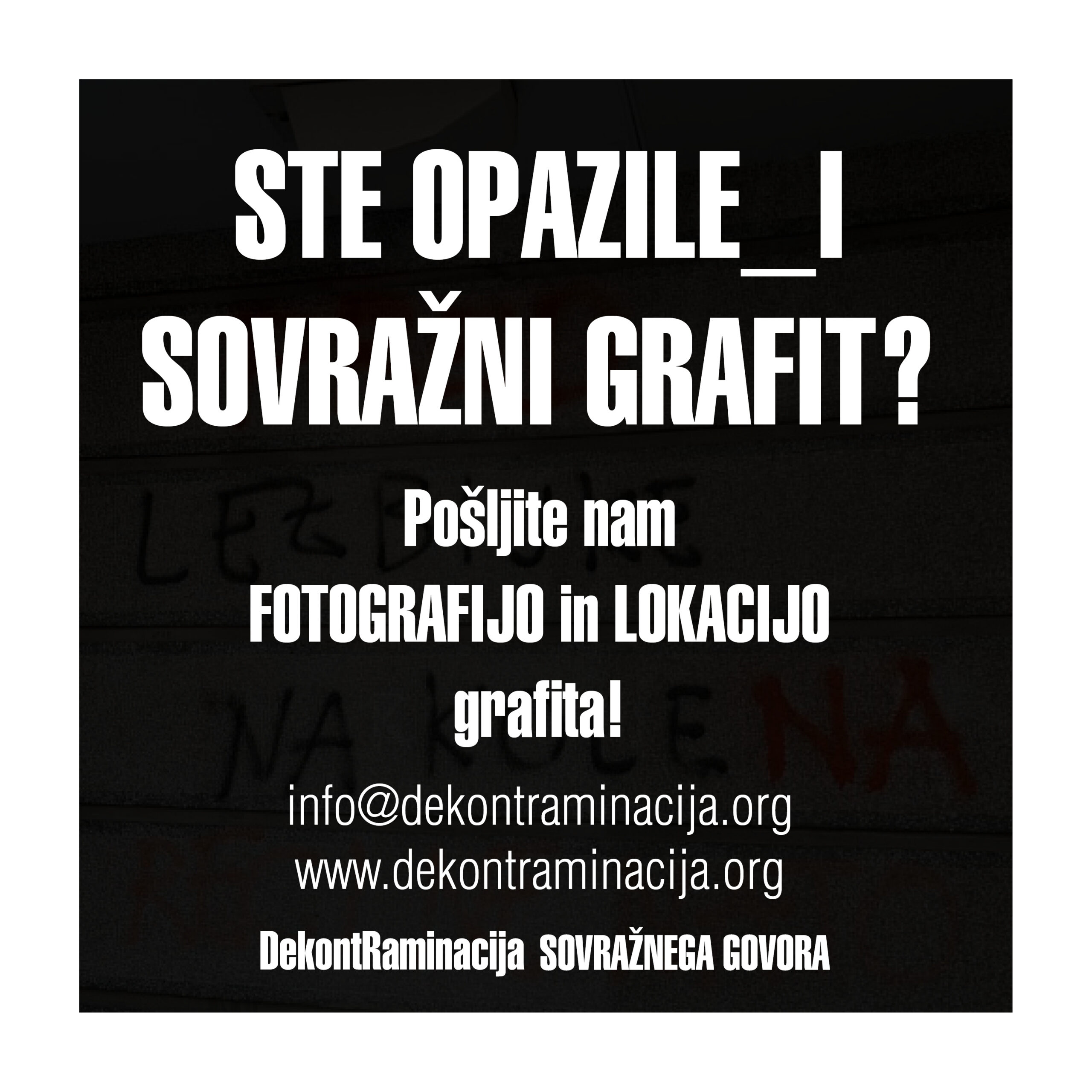 DekontRaminacija sovražnega govora