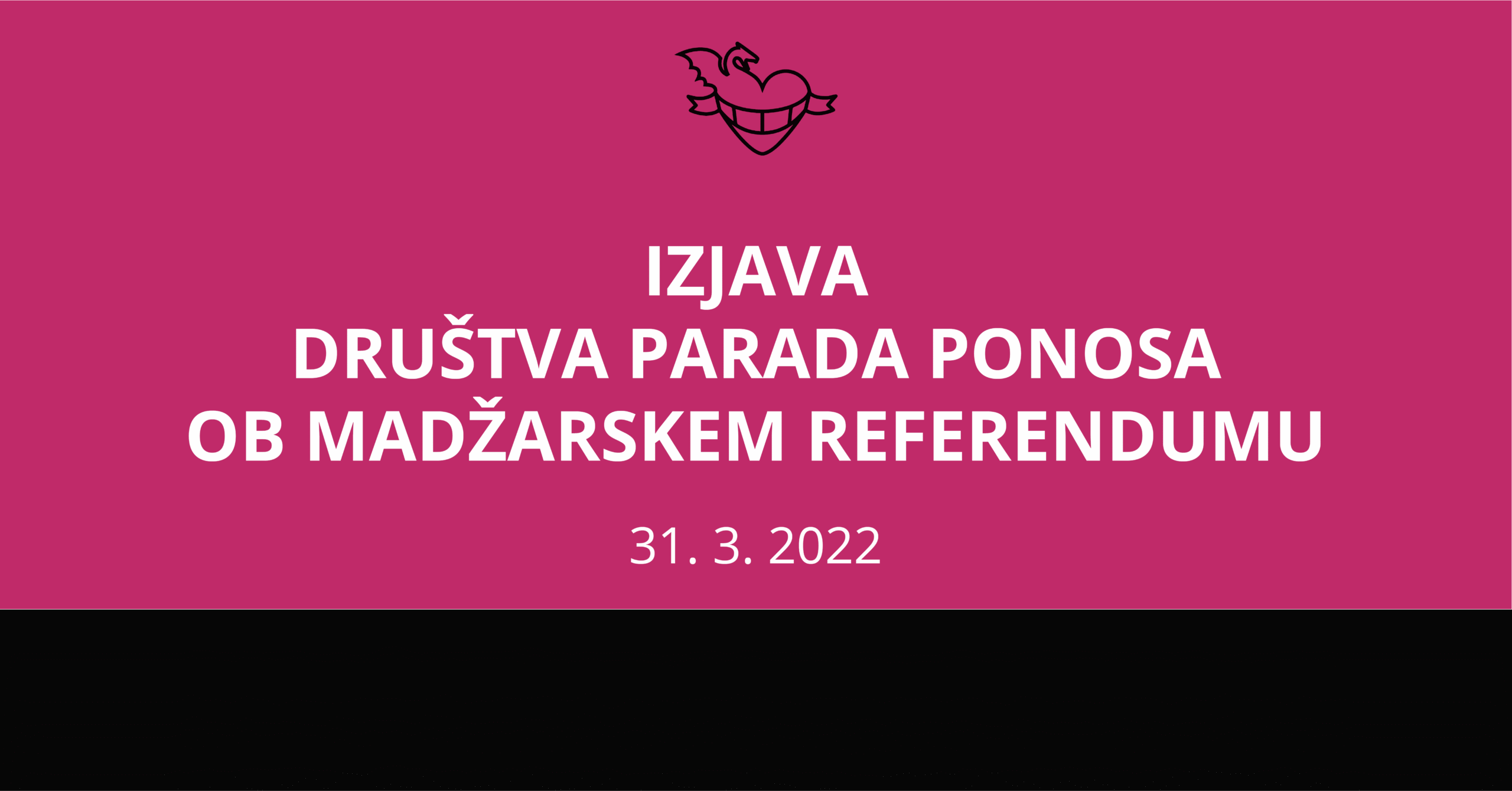 Izjava Društva Parada ponosa ob madžarskem referendumu