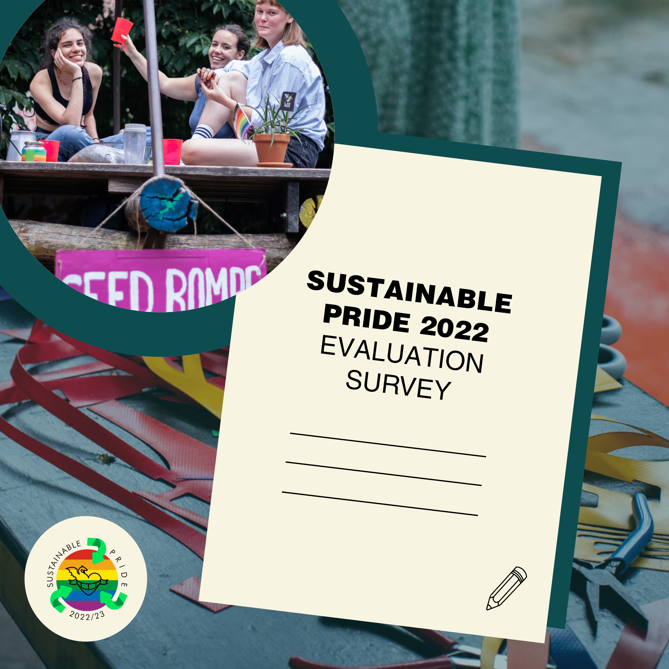 Participate in our evaluation survey on Sustainable Pride 2022