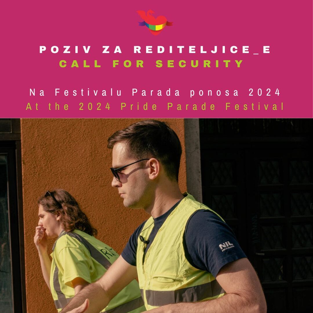 Poziv za rediteljice_e na Paradi ponosa 15. 6. 2024