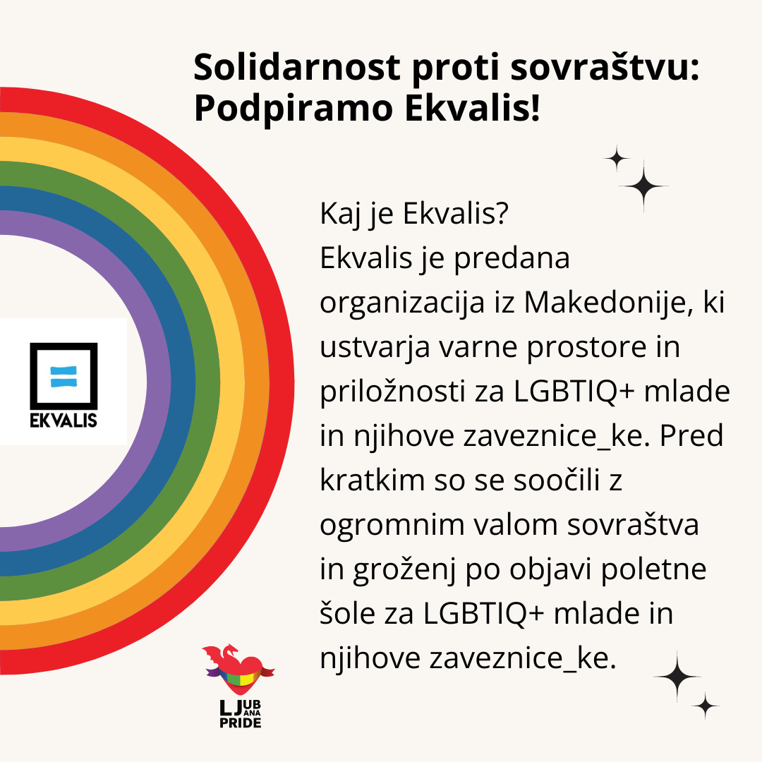 Solidarnost proti sovraštvu: Podpiramo Ekvalis!