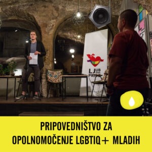 Pripovedništvo LGBTIQ+ mladih (2019-2020)